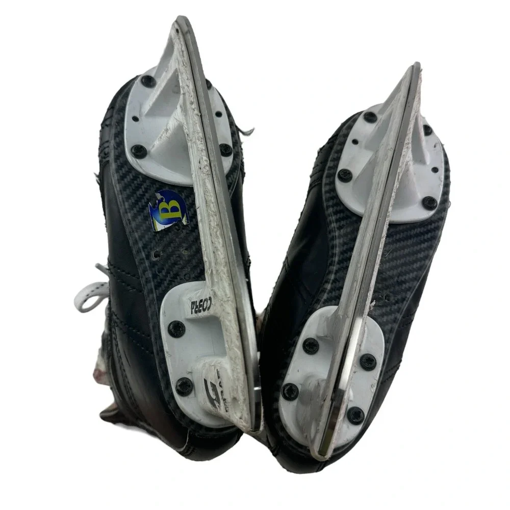 Graf‎ Black G735 Pro Cobra NT-5000 Ice Skates Youth Size 1 US 2